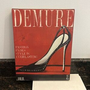 Fashion Shoe Art Canvas